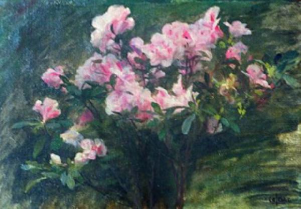 Study of Azaleas, Charles-Amable Lenoir